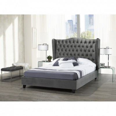 PEARL BED FRAME GREY